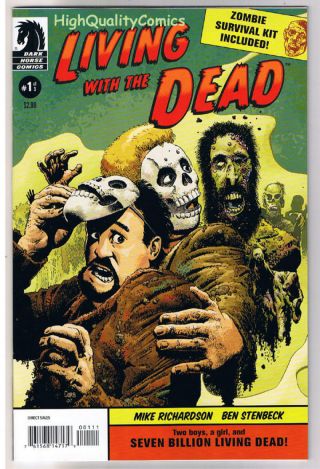 Living With The Dead 1 2 3,  Nm,  Richard Corben,  Zombies,  2007,  More In Store,  1 - 3