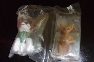 2010 Nip Burger Meal Toy Cats & Dogs The Revenge Of Kitty Galore Cat Dog Action