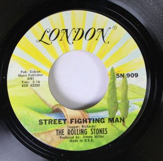 Rock Nm 45 The Rolling Stones - Street Fighting Man / No Expectations On London