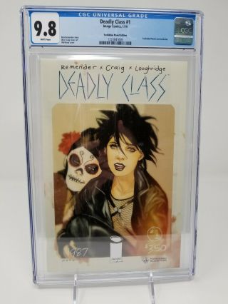 Deadly Class 1 Forbidden Planet Phil Noto Variant Cgc 9.  8 Nm,  Tv Show Remender