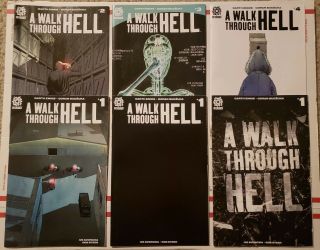 A Walk Through Hell 1 2 3 4,  Variant,  2nd Print Tv/movie Aftershock