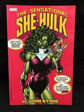 Sensational She - Hulk Tpb Volume 1 Softcover 2011 1st Print John Byrne Unread