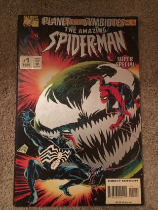 Spiderman Venom Planet Of The Symbiotes Vf.  Marvel Comics