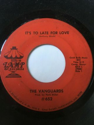 Northern Soul 45/ Vanguards " It 