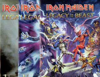 Iron Maiden: Legacy Of The Beast 1 Covers A B C Heavy Metal Comics