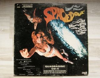 Enoch Light Presents Spaced Out Quadradisc Cd - 4 Quadraphonic Vinyl Record Album
