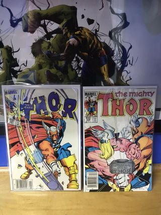 Thor 337 - 338 First Appearances Of Beta Ray Bill And Stormbreaker