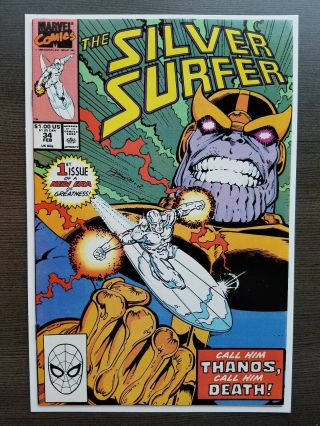 Silver Surfer 34 Nm - /9.  2,  Thanos,  Infinity War,  Avengers Movie,  Jim Starlin