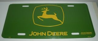JOHN DEERE,  Tin License Plate 2