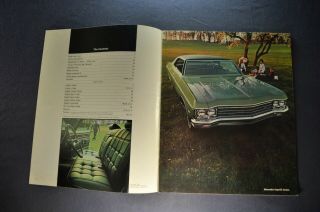 1970 Chevrolet Impala SS Caprice Bel Air Biscayne Brochure 70 2