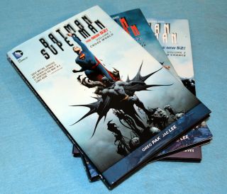 Dc Comics Batman / Superman / The 52 Vol.  1 - 3 Graphic Novels