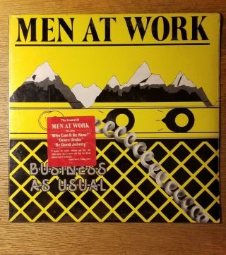 Men At Work - Business As Usual - Vinyl Lp 1981 (fc 37978)