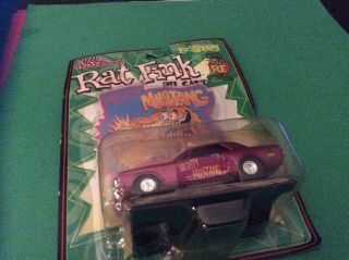Racing Champions Rat Fink 1/64 Scale.  Mighty Mustang