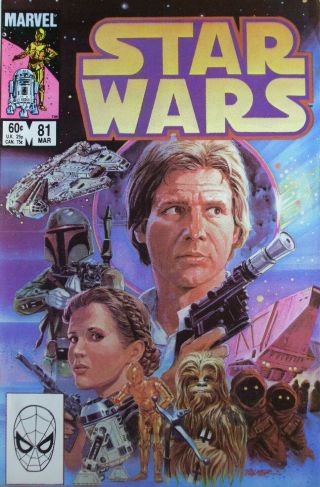 Star Wars 81 (boba Fett) Vol.  1 1977 Marvel Comics Stan Lee F/vf