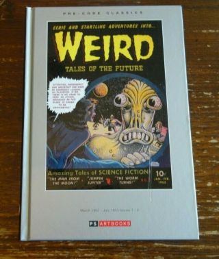 Pre - Code Classics: Weird Tales Of The Future Hardcover Hc Unread Wolverton
