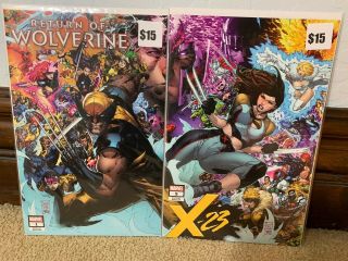 Return Of Wolverine 1 X - 23 5 1 5 Philip Tan Connecting Cover Variant Comic
