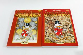 The Life And Times Of Scrooge Mcduck,  Companion Graphic Novel Comic Don Rosa