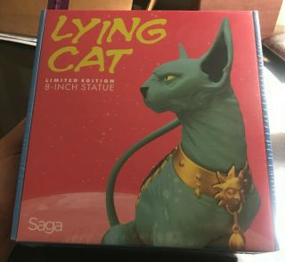 Lying Cat 8 " Statue Sdcc Skybound Limited Edition Brian Vaughan Fiona Staples