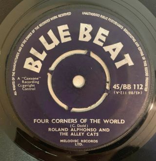 Roland Alphonso - Four Corners Of The World - Blue Beat (ska Inst 7)