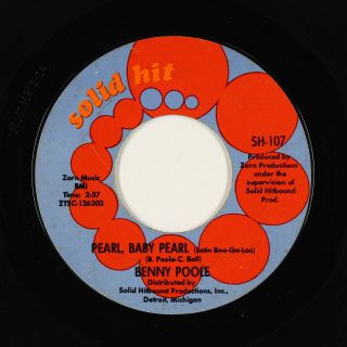 Funk Jazz Mod 45 - Benny Poole - Pearl,  Baby Pearl - Solid Hit - Mp3