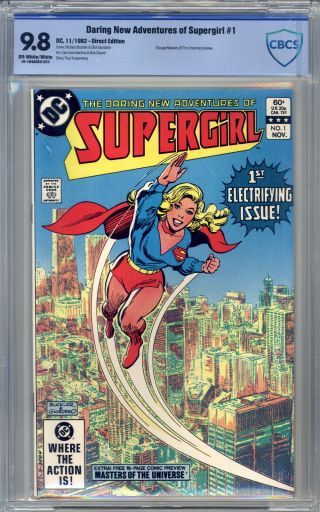 Daring Adventures Of Supergirl 1 Cbcs 9.  8 Masters Of The Universe Preview