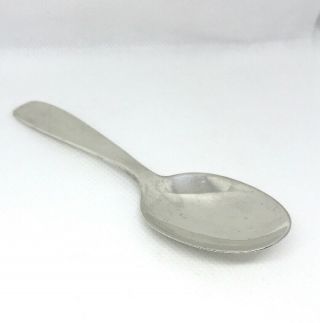 Vintage Tiffany & Co.  Sterling Silver Baby Feeding Spoon In The Pattern " Cordis "