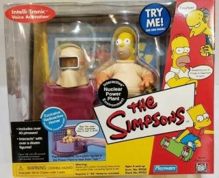 Simpsons Wos Interactive Nuclear Power Plant Environment With Exclusive Homer