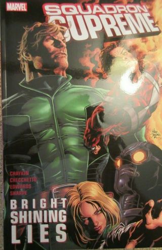 Squadron Supreme : Bright Shining Lies 2009 Tpb Marvel 1st Print