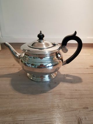 Vintage Mappin & Webb Silver Plated Teapot 2