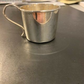 Antique Sterling Silver Baby Cup,  Reed & Barton 1 3/4 High