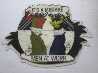 Men At Work Import Shaped Picture Disc Single
