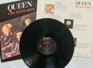 Queen - Greatest Hits 1981 Rock Compilation Vinyl Lp – Emtv30 Vg,  /vg,