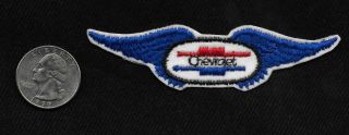 Vintage 60s - 70s Chevrolet Wings Automobile Vehicle Advertising Collectors Patch