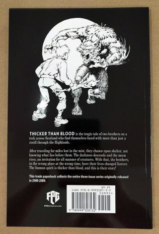 Thicker Than Blood Graphic Novel - Pencil & Ink Edition (Ploog) NM/NEW 2