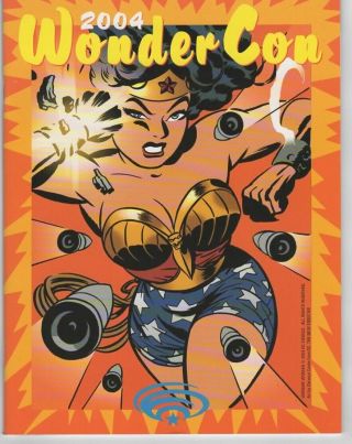 Wondercon 20014 Program Book - Wonder Woman Cover By Darwyn Cooke