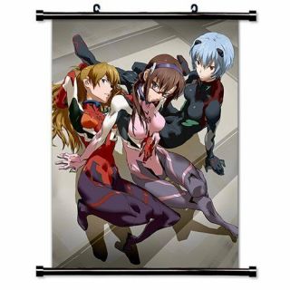 0548 - Evangelion Anime Fabric Wall Scroll Poster (24 " X 36 ") Inches