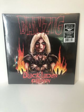 Danzig - Black Laden Crown Vinyl