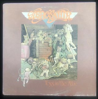 Aerosmith Toys In The Attic 1975 Album Lp Columbia Pc 34165 - Ex,  Vinyl
