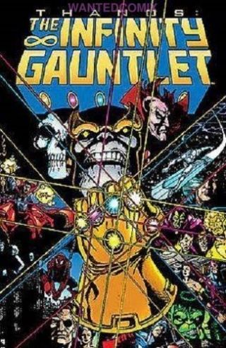 Infinity Gauntlet Tpb Marvel Avengers Thanos War 1 2 3 4 5 6 Guardians Of Galaxy