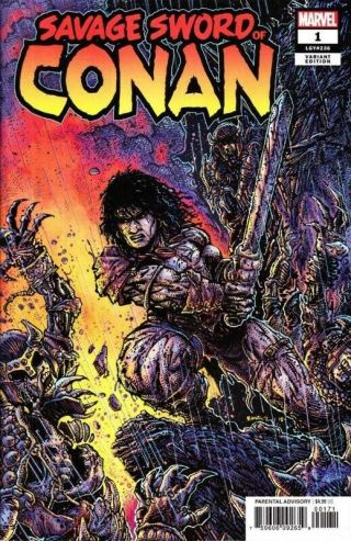 Savage Sword Of Conan 1 Eastman Color Variant The Barbarian Returns 021319