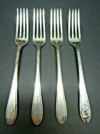Nosegay Fork 7 5/8 " (sterling,  1938) By International Silver