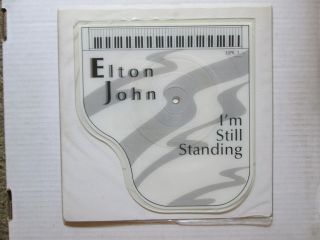 Elton John Import Piano Shaped Picture Disc Single