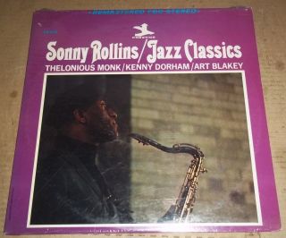 Sonny Rollins Jazz Classics (monk/dorham/blakey) - Prestige Pr 7433