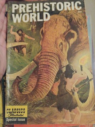 Classics Illustrated Special Issue Prehistoric World - Vintage Comic 1962