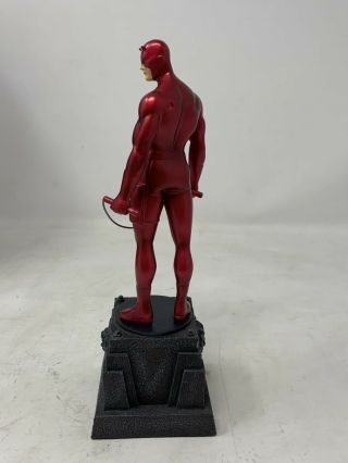 Marvel Randy Bowen Designs DareDevil Small Scale Painted Statue Red /4000 w Box 3