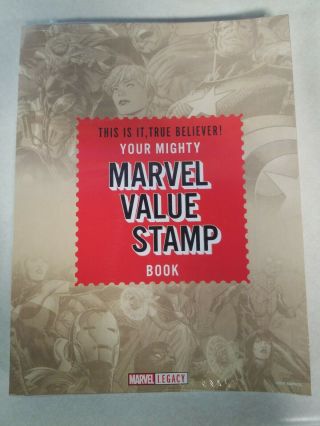 Marvel Value Stamp Book 2017 Bundle Of 25 Marvel Legacy