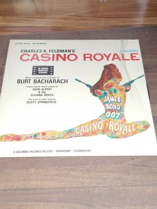 Record Casino Royale Burt Bacharach James Bond 007 Casino Royale