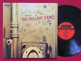 The Rolling Stones Beggars Banquet Lp (1986) London Ps 539 Virgin Vinyl Re Rm
