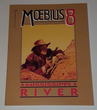 Moebius 8: Mississippi River (epic Graphic Novel 1991) Giraud & Charlier