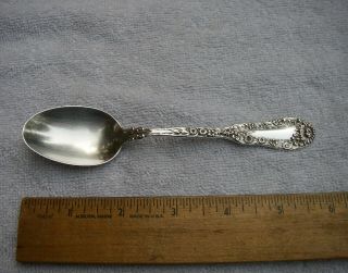 Dominick & Haff Sterling Number 10 (1896) Floral Teaspoon - 5 7/8 Inch - No Mono